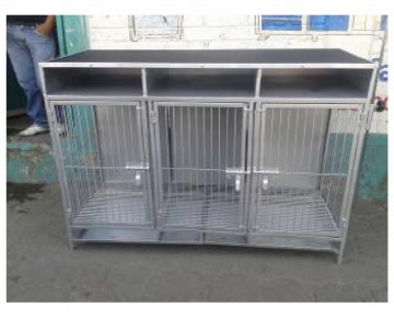 JAULA TRIPLE DE ESTETICA VETERINARIA - Farmamol